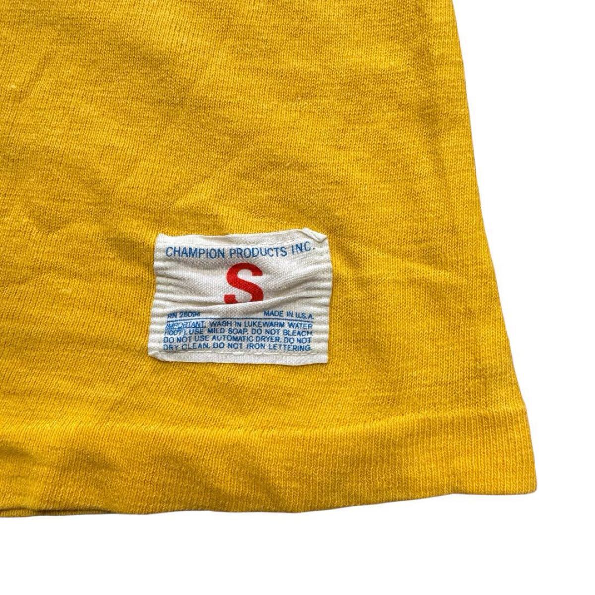 ビンテージ 70s チャンピオン フットボール Tシャツ