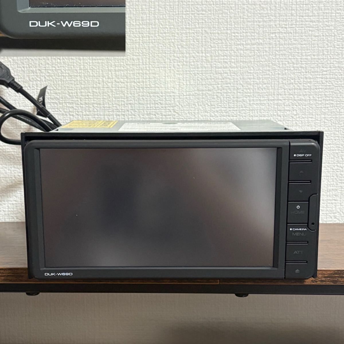 ダイハツ 純正 KENWOOD ケンウッド DUK-W69D ディスプレイオーディオ DVD CD USB Bluetooth 2019年制