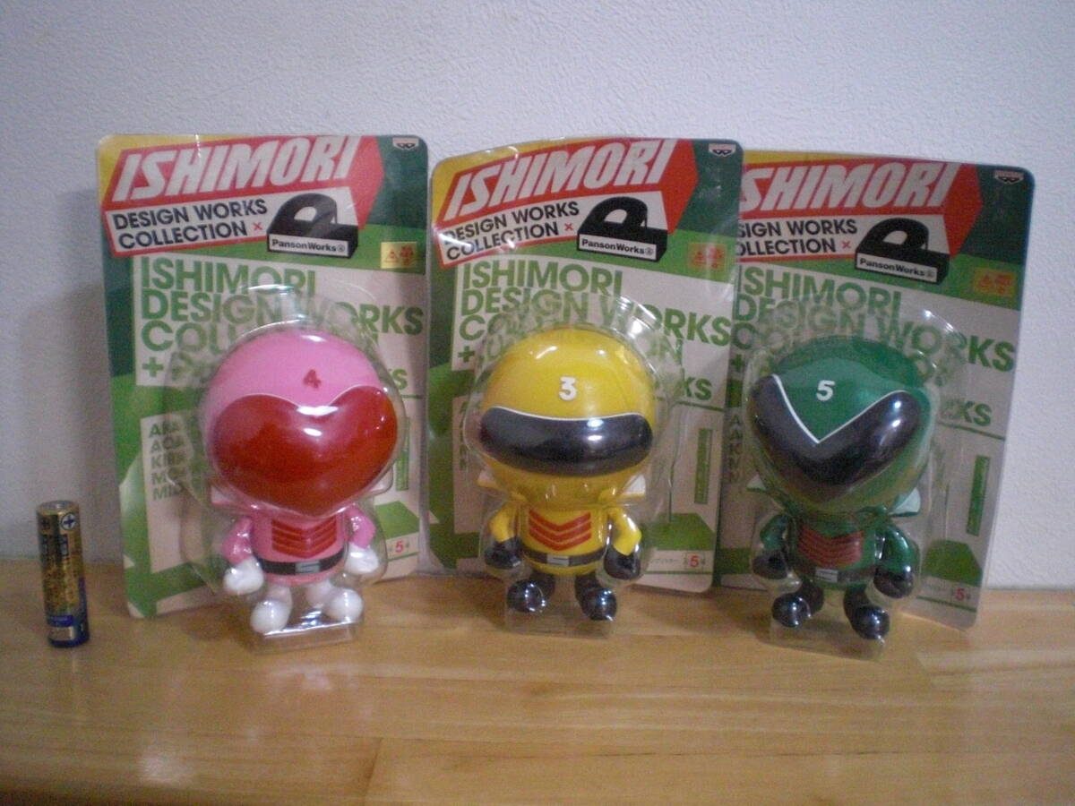 パンソンワークス　ゴレンジャー5体セット パンソンワークス ゴレンジャー5体セット