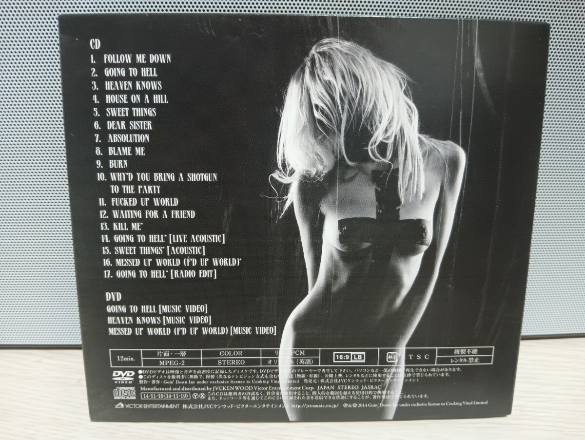 ☆THE PRETTY RECKLESS☆GOING TO HELL -DELUXE EDITION【日本独自企画限定盤帯付】プリティーレックレス レア CD+DVD デジパック 美品_画像2