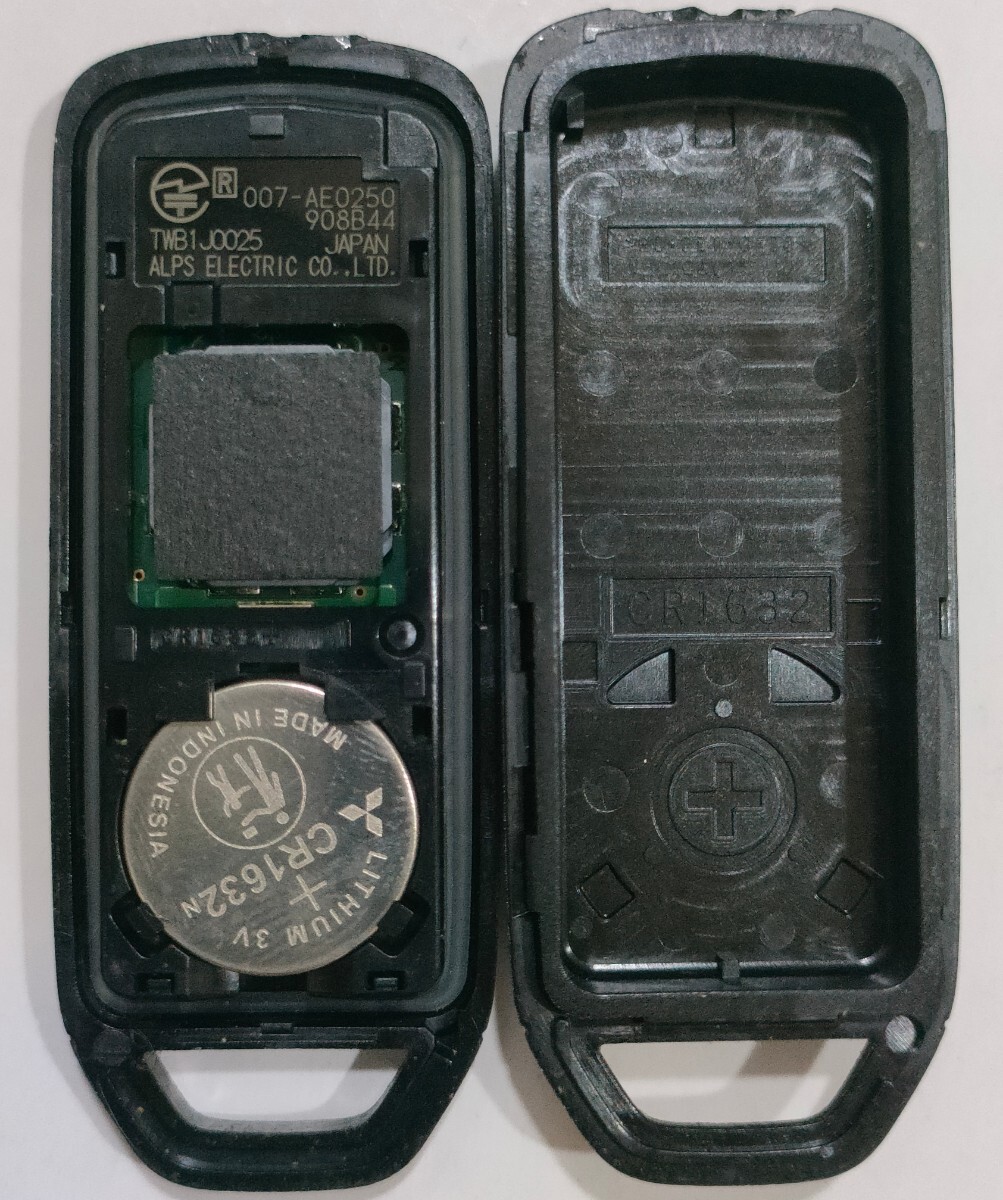 ホンダ 純正 スマートキー2ボタンN-BOX JF3 JF4 N-ONE JG3 JG4 N-WGN JH3 JH4 007−AE0250ノーカットキー付き新品電池付き1