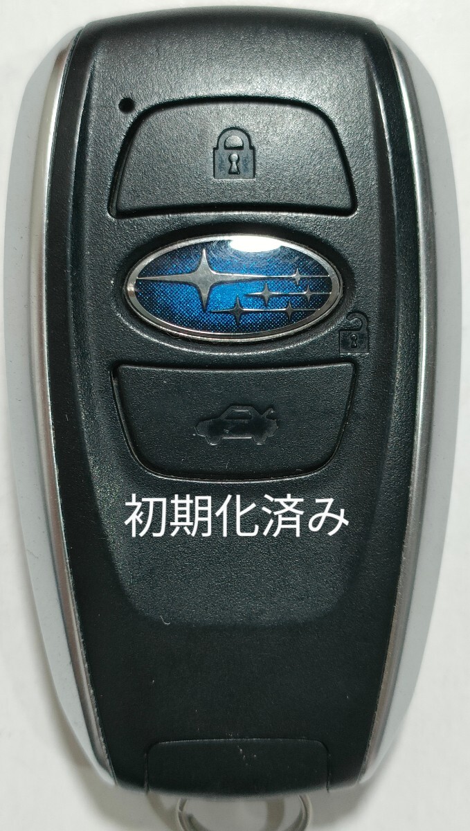 初期化済スバル純正スマートキー3ボタン基盤番号281451-5801　001-A01470 14AHA-01新品電池サービス②