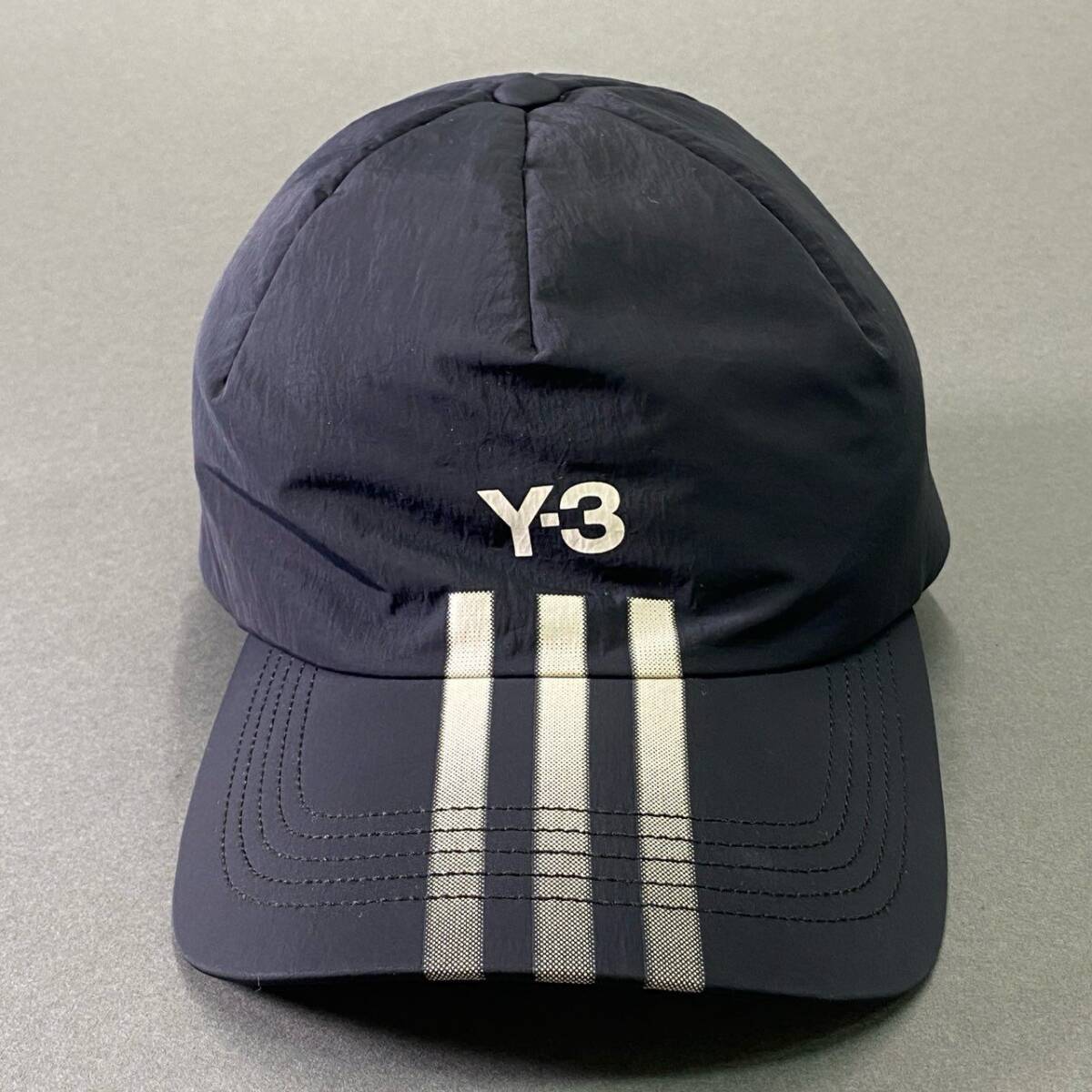 f6 Y-3 ワイスリー アディダス ヨウジヤマモト STRIPES CAP ストライプキャップ 帽子 里地メッシュ IY4083 OSFM ブラック ナイロン メンズ