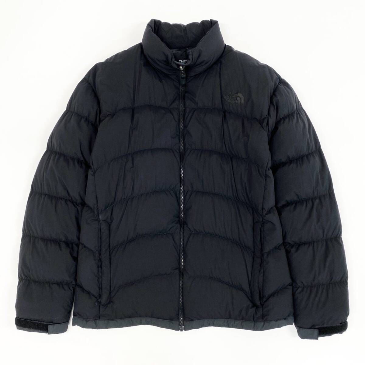 38f9 THE NORTH FACE ザ ノースフェイス ND91648 アコンカグア 軽量ダウンジャケット サイズXL ブラック メンズ アウトドア アウター