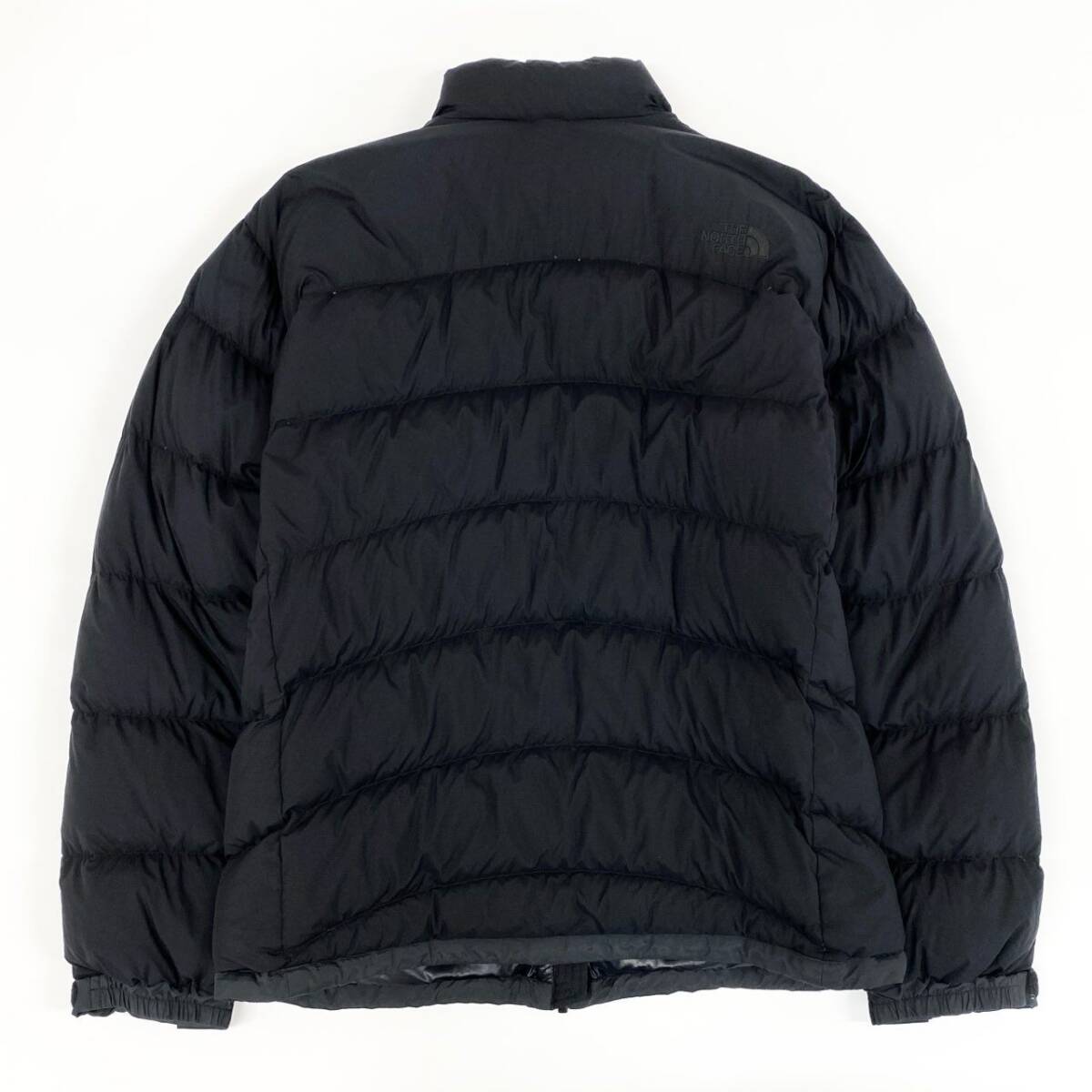 38f9 THE NORTH FACE ザ ノースフェイス ND91648 アコンカグア 軽量ダウンジャケット サイズXL ブラック メンズ アウトドア アウター