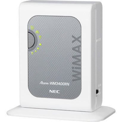 ホームWiMAXルータ AtermWM3400RN PA-WM3400RN(AT) ホームルーター 無(wú)線LAN內(nèi)蔵 NEC