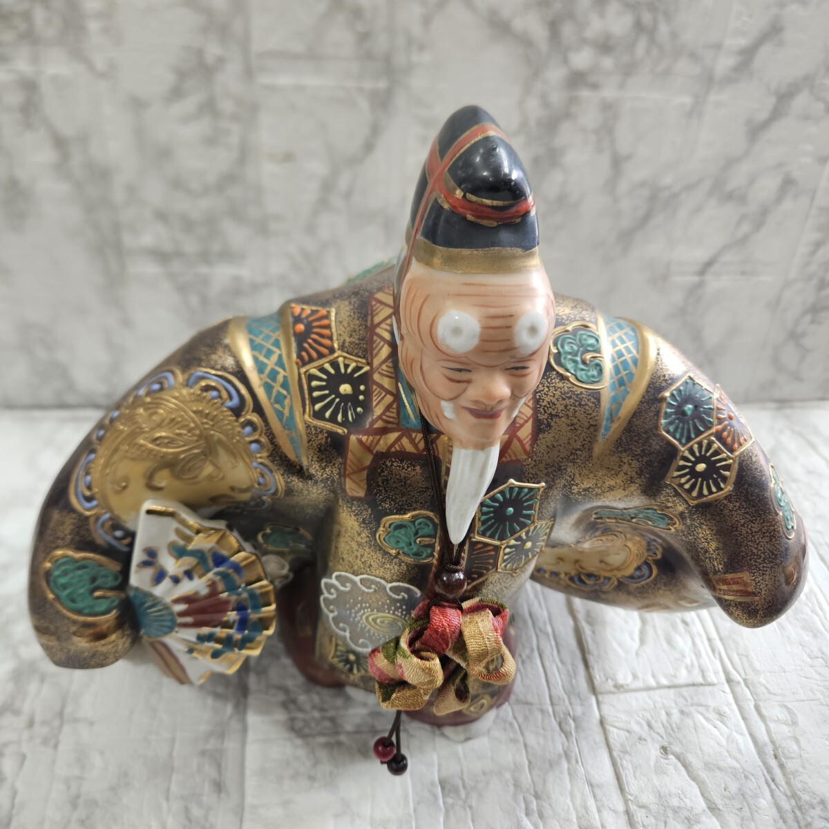 [ прекрасный товар ] Kutani талант Mai ... предмет золотая краска украшение керамика украшение коллекция интерьер 