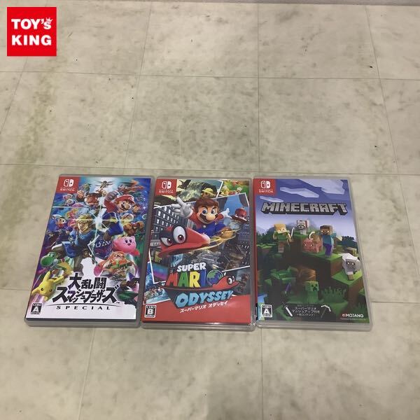 1円〜 Nintendo Switch スーパーマリオ オデッセイ 大乱闘