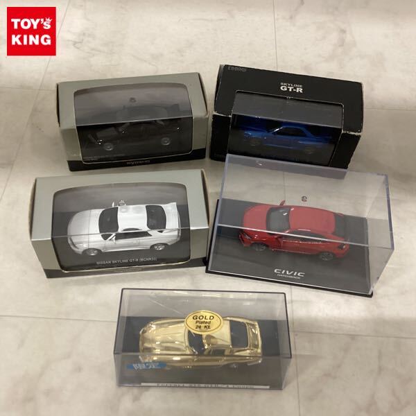 1 иен ~ Kyosho и т.п. 1/43 Ниссан Skyline GT-R BCNR33 Ferrari 275 GTB/4 купе др. 