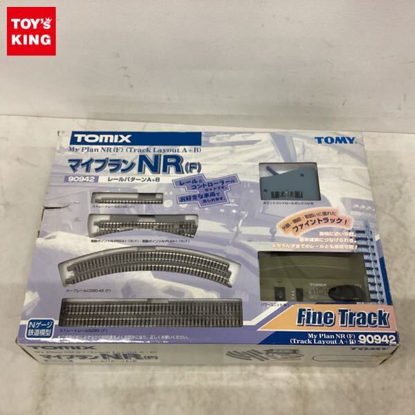 1円〜 欠品 TOMIX ファイントラック Nゲージ 90942 マイプランNR F レールパターンA+B