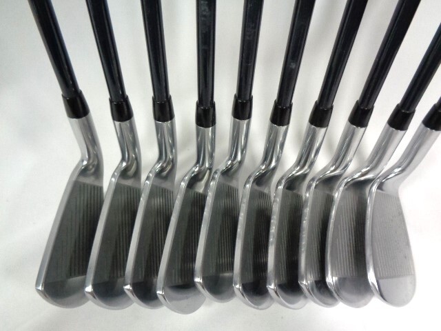10本SET■MIZUNO■T-ZOID■♯4～9・ＰW・FW・SW■ Ｒ-カーボン■送料無料■アイアン956_画像7