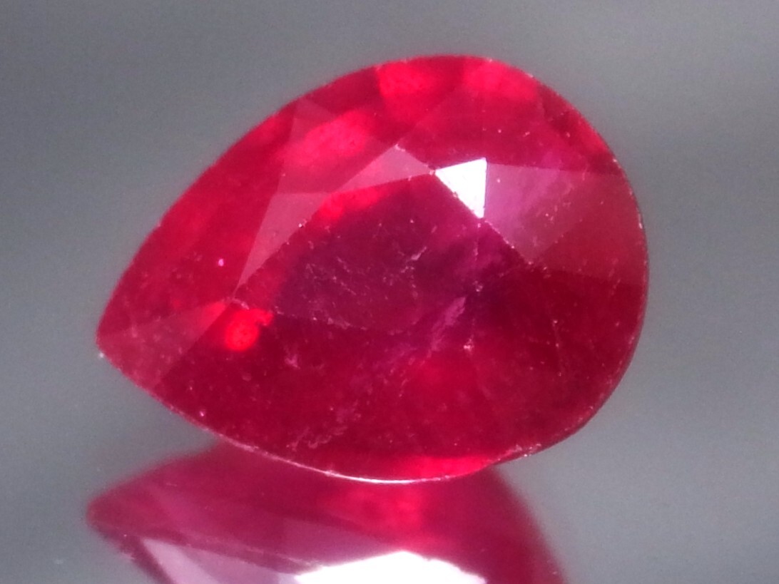 2.46ct 新品?天然ルビー　モザンビーク産