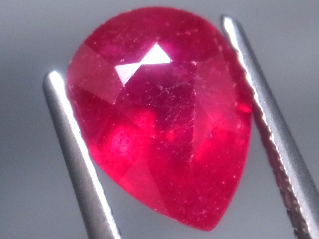 2.46ct 新品?天然ルビー　モザンビーク産