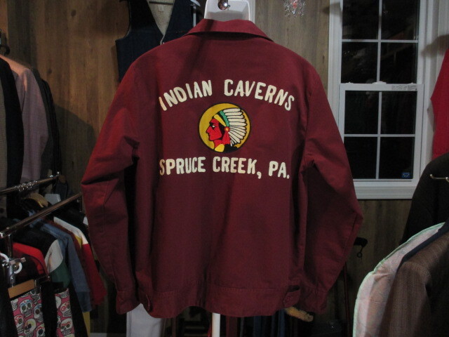 スイングトップ ドリズラージャケット L チェーンステッチ刺繍 スポジャケ スイングトップ ドリズラージャケット L チェーンステッチ刺繍