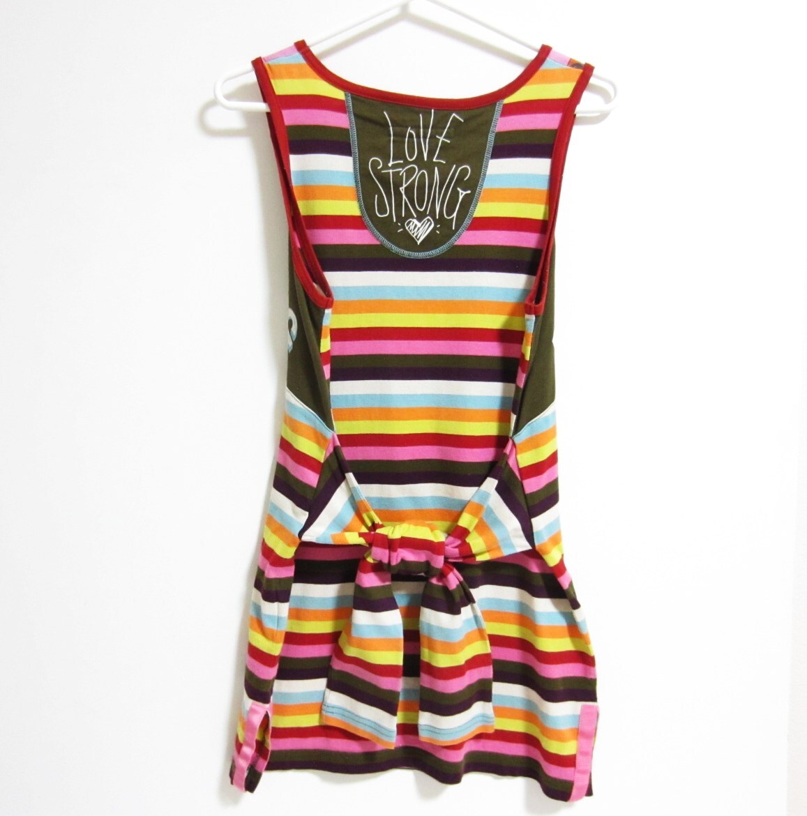 ALBEROBELLO アルベロベロ OLLEBOREBLA オレボレブラ カラフル ボーダー チュニック Mサイズ_画像6