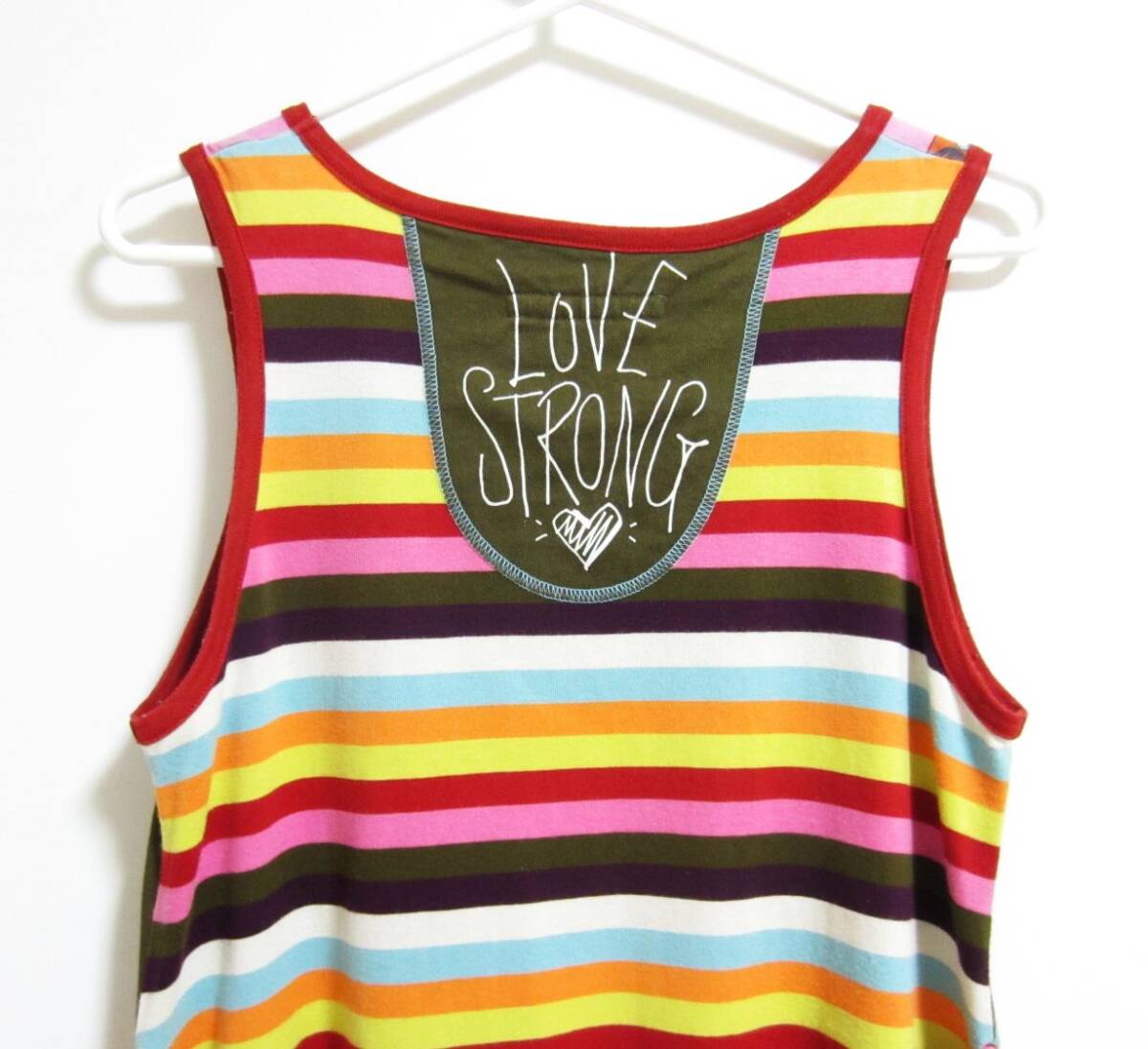 ALBEROBELLO アルベロベロ OLLEBOREBLA オレボレブラ カラフル ボーダー チュニック Mサイズ_画像7