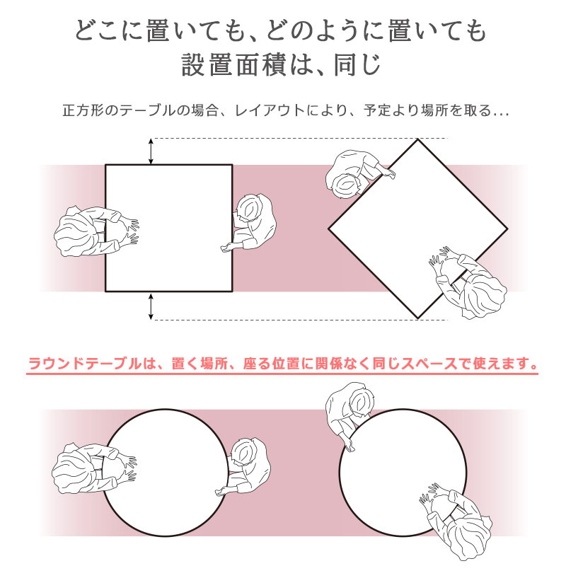 ダイニングテーブル 2人用 おしゃれ 北歐 丸テーブル ラウンドテーブル 木制テーブル 直徑90cm 天然木 食卓 ナチュラル ホワイト