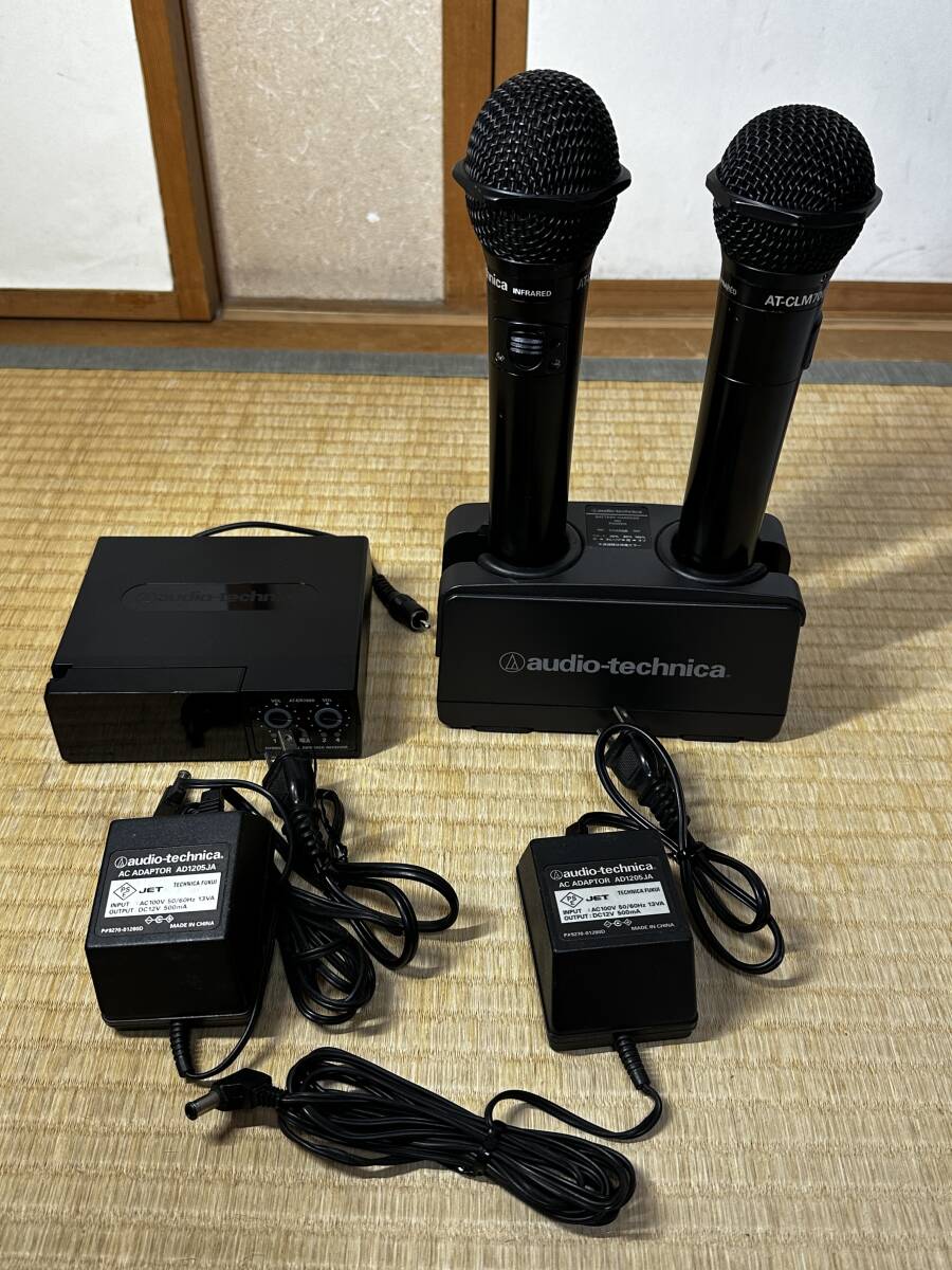 オーディオテクニカ 赤外線ワイヤレスマイク セット CR700+CLM7000TX