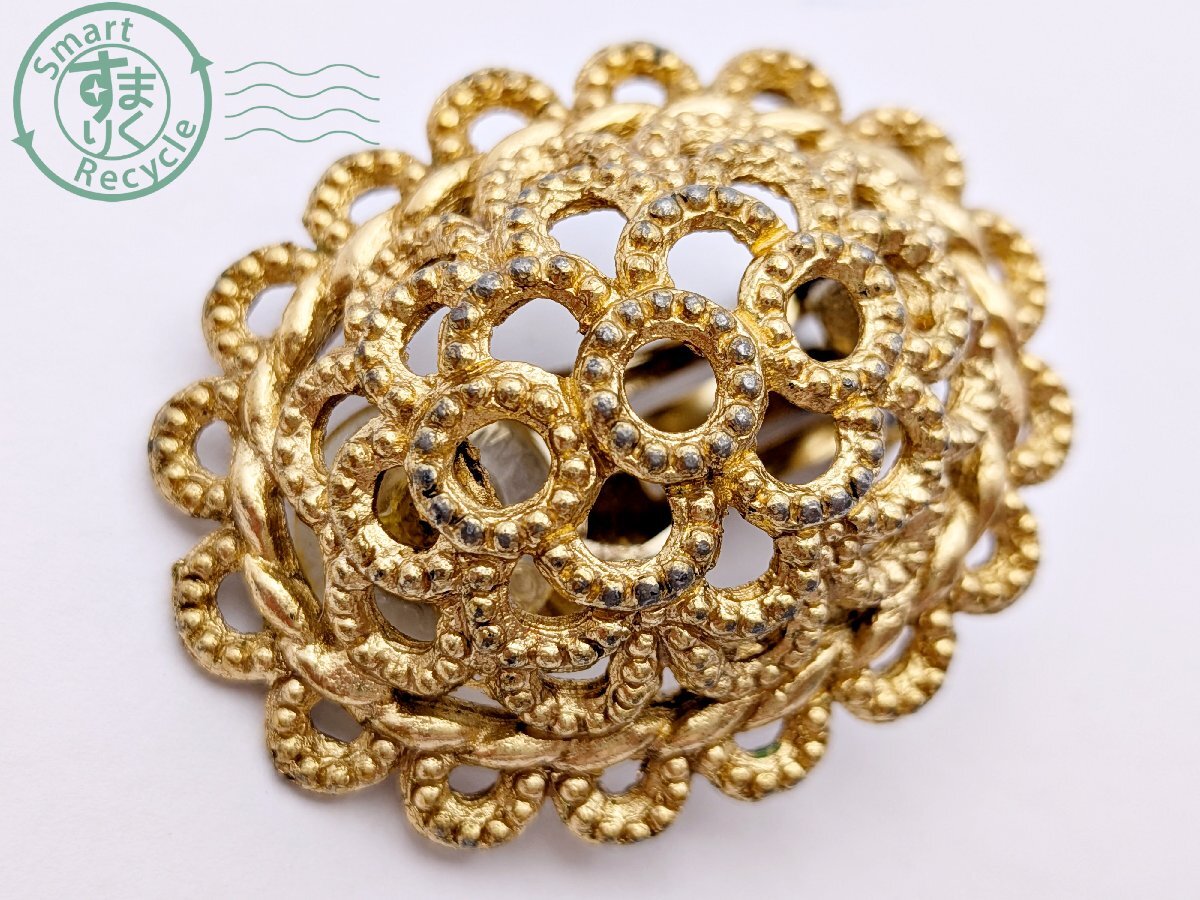BF0604373 * Christian Dior Christian * Dior серьги Gold цвет ... Vintage аксессуары аксессуары б/у 