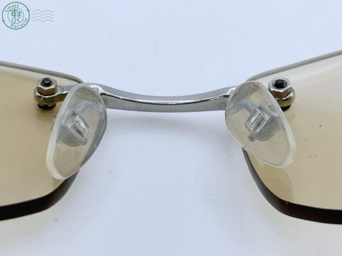 BF0705209　?GUCCI グッチ サングラス リムレス 度なし シルバーカラーフレーム GG 1775/S YB7XQ 60□17 125 メガネ 服飾小物