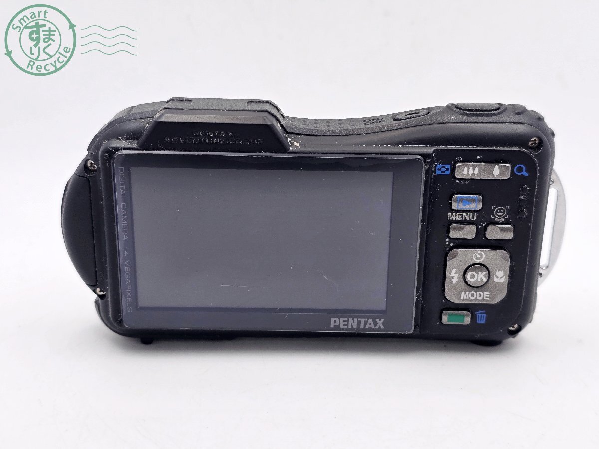BF0605294　☆ PENTAX ペンタックス Optio オプティオ WG-1GPS コンパクトカメラ デジタルカメラ バッテリー付き カメラ 中古