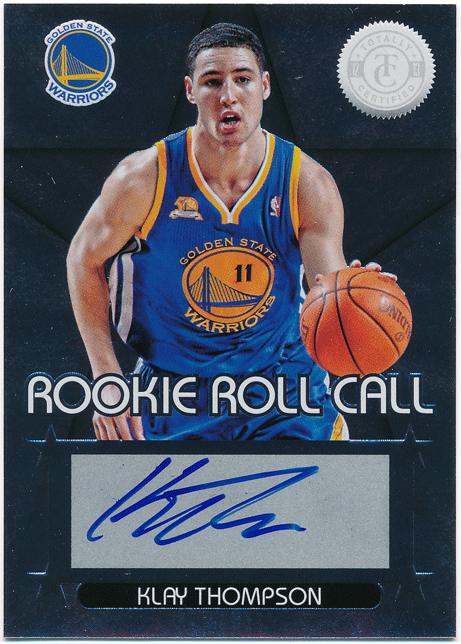 NBA 12/13 タイムレストレジャー RC クレイトンプソン ルーキー