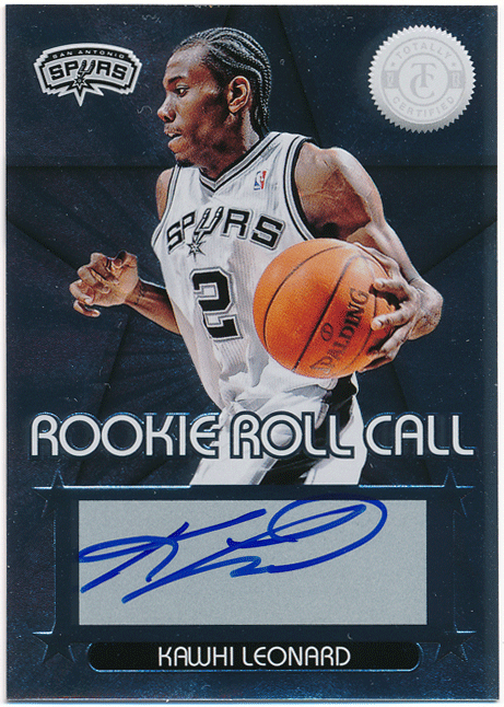 大型セールや時期 Totally Panini 2012-13 NBA Leonard Kawhi Certified Rookie RC その他