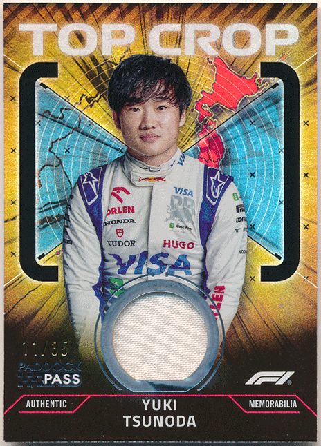 最新コレックション F1 Topps その他 角田裕毅 パドックパス