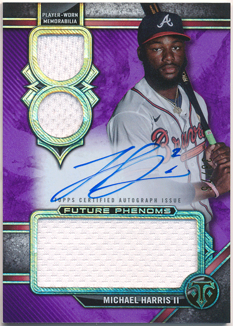 Michael Harris MLB 2024 Topps Five Star Future Phenoms