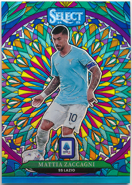 Mattia Zaccagni 2024-25 Panini Serie A Stained Glass Prizm SSP ステンドグラス プリズム マッティア?ザッカーニ