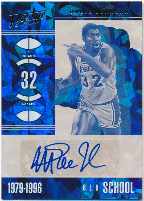 ☆ Magic Johnson NBA 2017-18 Panini Vanguard High Voltage