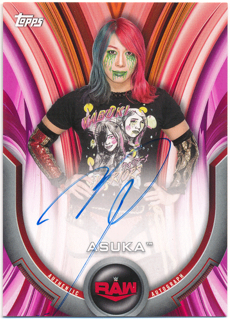 Asuka 2022 Panini NXT WWE Certified Autograph Card Auto | eBay