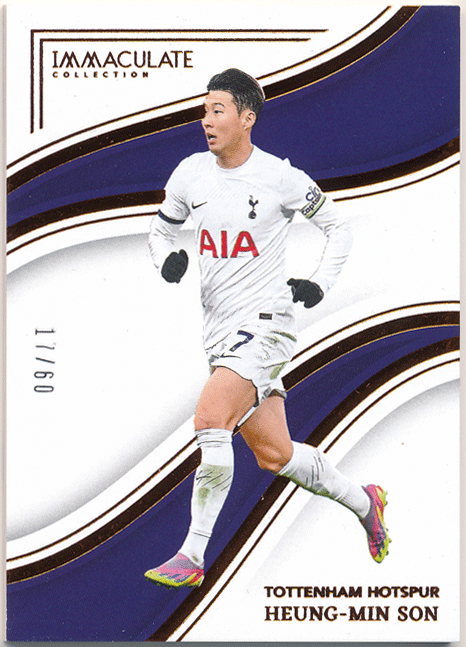 Heung-Min Son 2023-24 Panini Immaculate Collection Base Card 60枚限定 ベースカード ソン?フンミン 孫興ミン