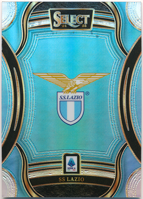 SS Lazio 2024-25 Panini Select Serie A Team Badge Silver Prizm シルバープリズム ラツィオ