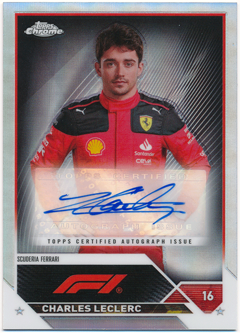 【送料無料（一部地域を除く）】 Leclerc Charles 2023 Refractor F1 1 Formula Chrome Topps その他