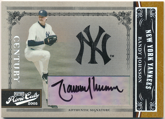28枚限定 Randy Johnson ランディ ジョンソン 直筆サインカード