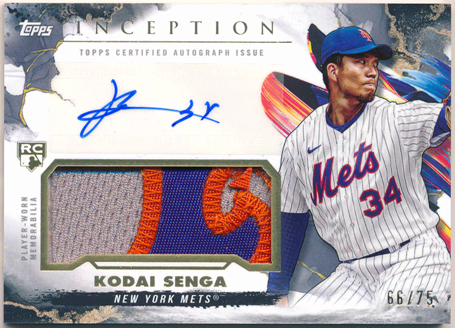 千賀滉大 Topps Japan Edition 2023直筆サインカード Auto