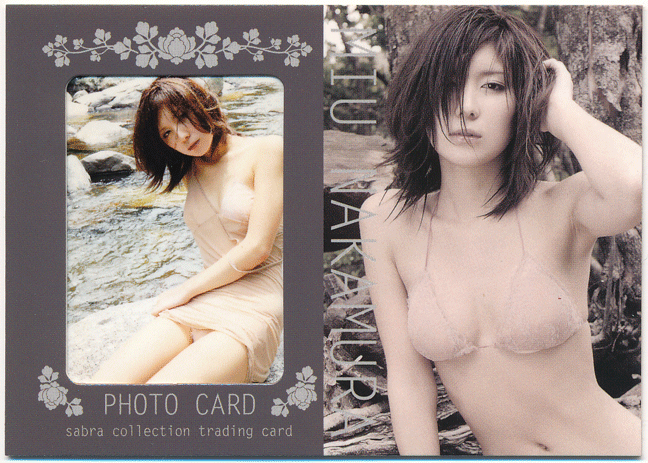 sabra Collection Trading Card 小學(xué)館 仲村みう フォトカード 40枚限定 Photo Card Miu Nakamura