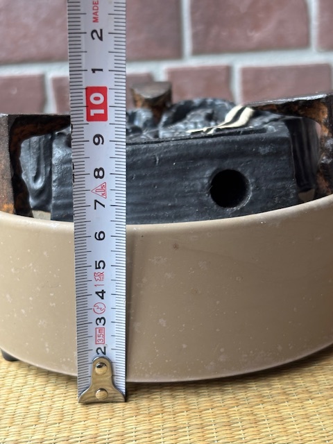 茶道具 野々田式 炭型電熱器 ☆オンオフ切替スイッチ式 ☆動(dòng)作確認(rèn)済 香入?栞?紙箱付 検 野々田式炭型ヒーター五徳　