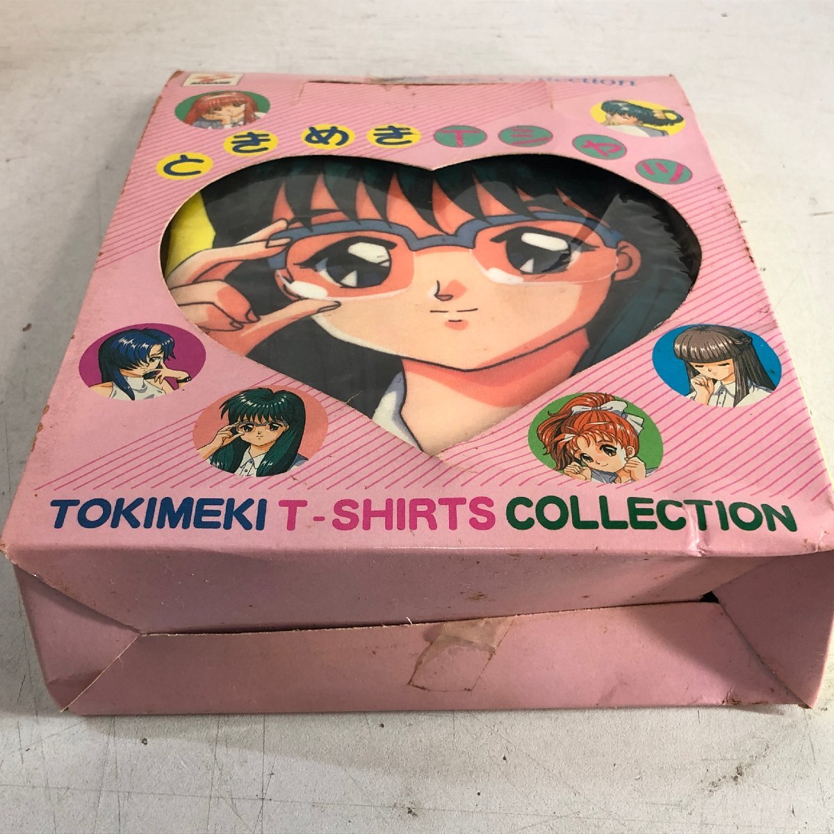 【未開封】⑩KONAMI ときめきメモリアル ときめきTシャツ コレクション《如月未緒》當時物 貴重 非売品 キャラクター ときメモ コナミ ▲
