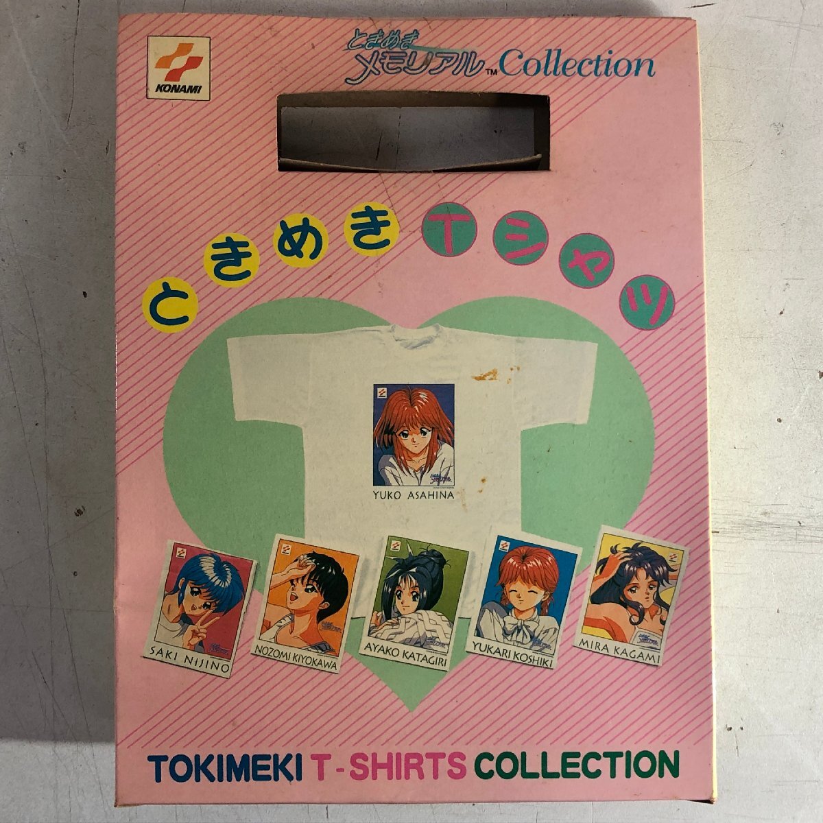 【未開封】③KONAMI ときめきメモリアル ときめきTシャツ コレクション《清川望》當(dāng)時物 貴重 非売品 キャラクター ときメモ コナミ ▲