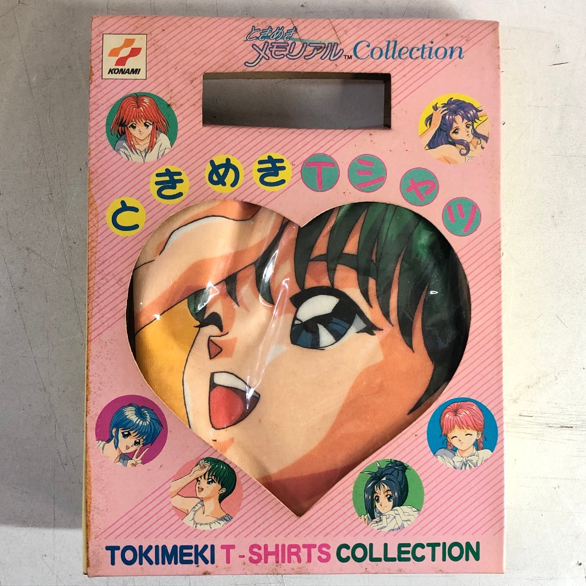 【未開封】③KONAMI ときめきメモリアル ときめきTシャツ コレクション《清川望》當(dāng)時物 貴重 非売品 キャラクター ときメモ コナミ ▲