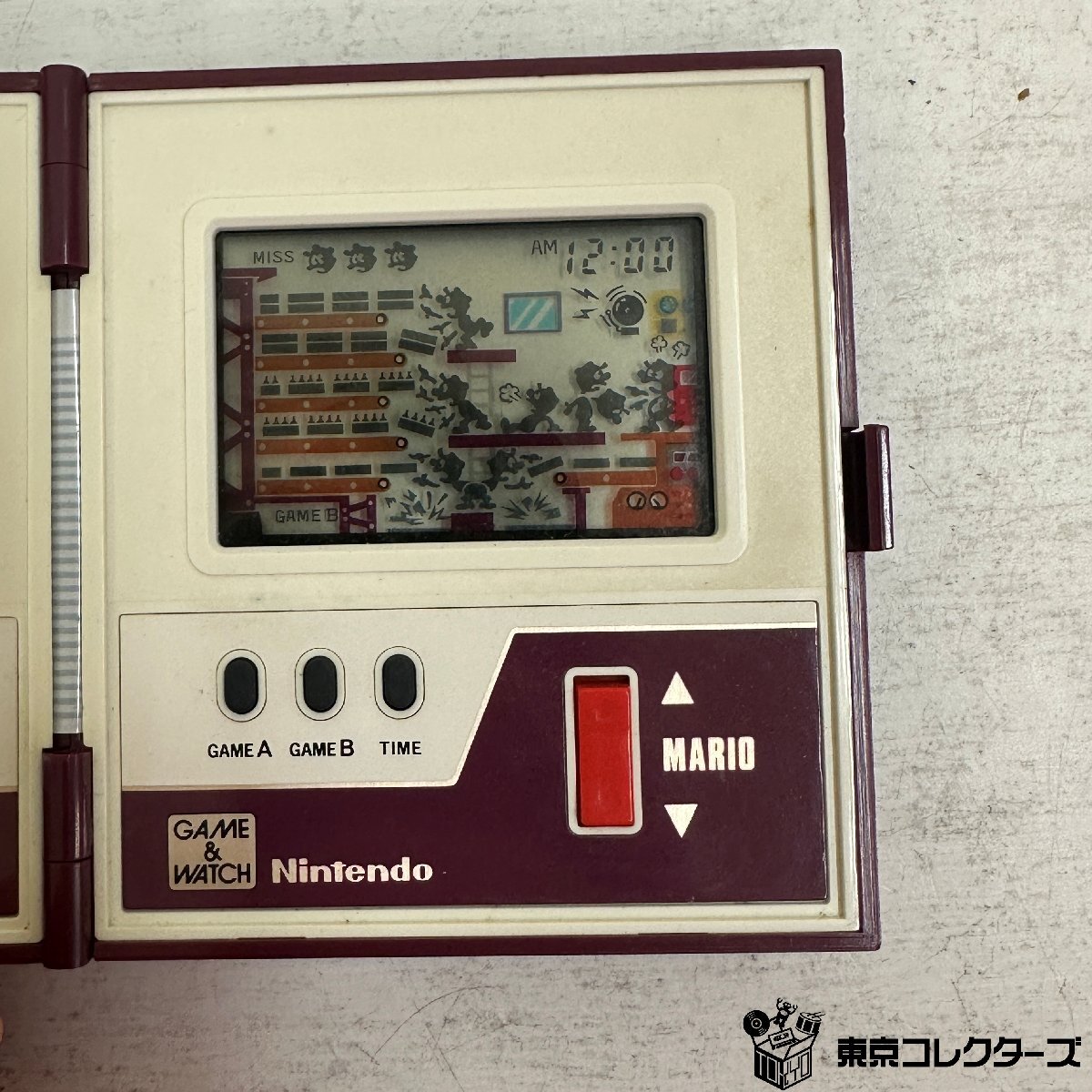 任天堂 ゲームウォッチ マリオブラザーズ （MW-56） Nintendo Mario Bros. MW-56 Game and Watch 1983 Edition