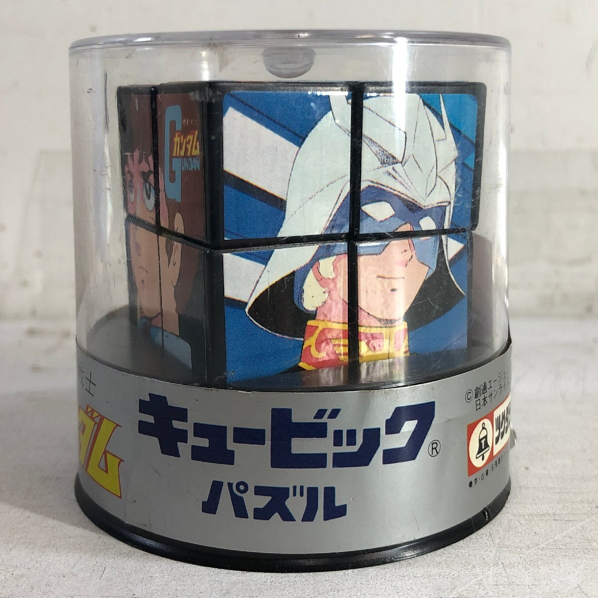 [ нераспечатанный ]tsukda оригинал Mobile Suit Gundam { Cubic * мозаика }CUBIK PUZZLE кубик Рубика. сестры товар TSUKUDA ^
