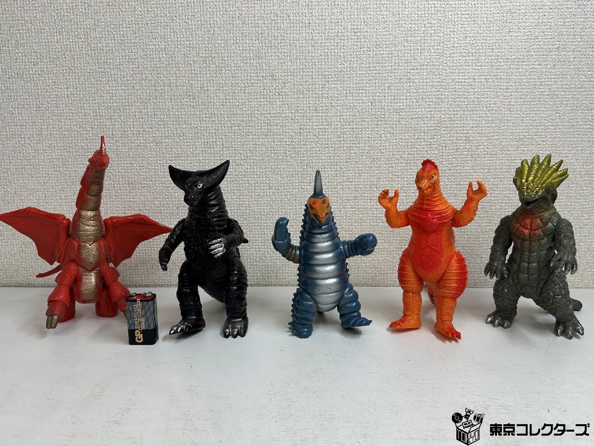 ジャンク】バンダイ ウルトラマン ソフビ JAPAN表記のみ
