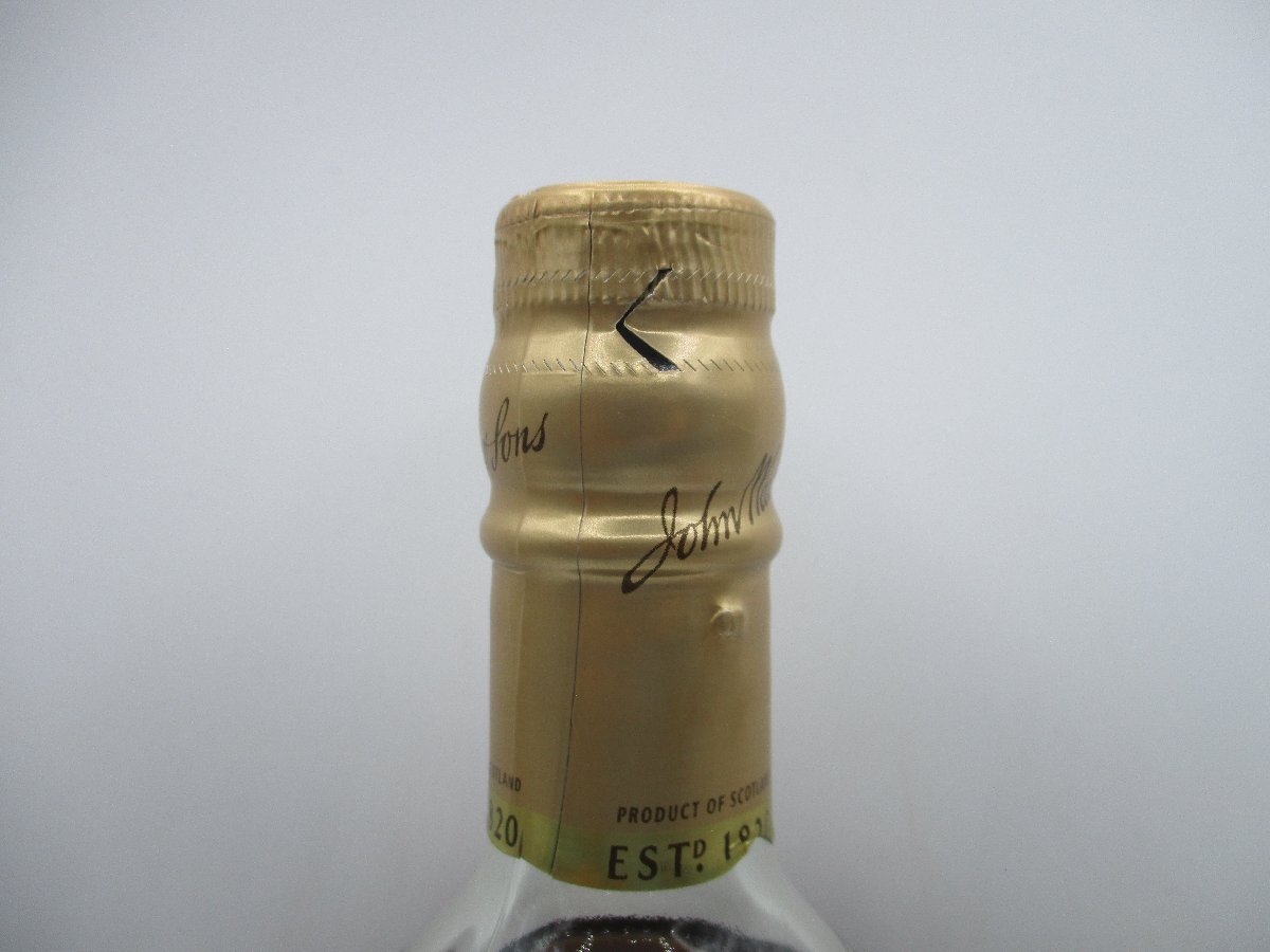 同梱不可 1円～ JOHNNIE WALKER GOLD LABEL RESERVE ジョニーウォーカー ゴールドラベル リザーブ スコッチ 700ml 40％ X308950