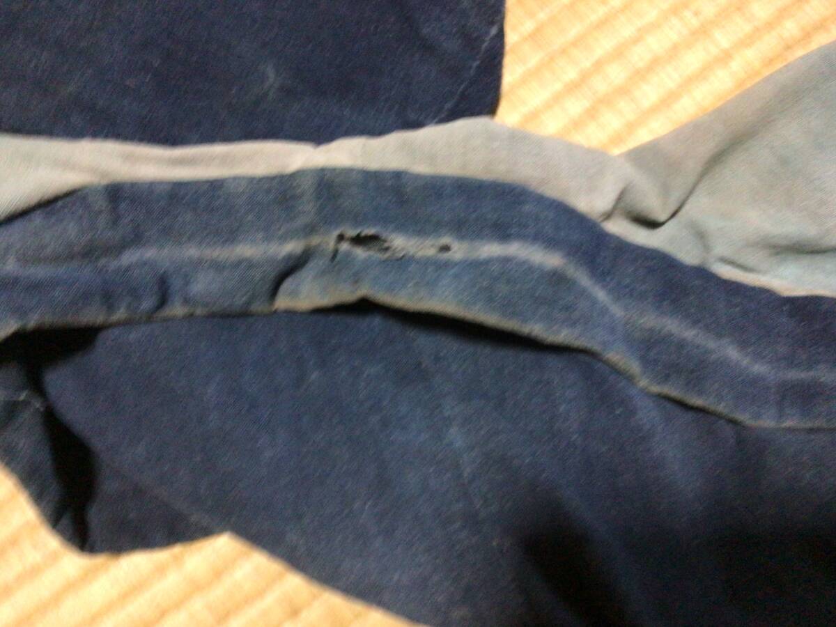 はなだの古布：ＮＯ９６７、藍(lán)印袢纏（里返し仕立て替え）