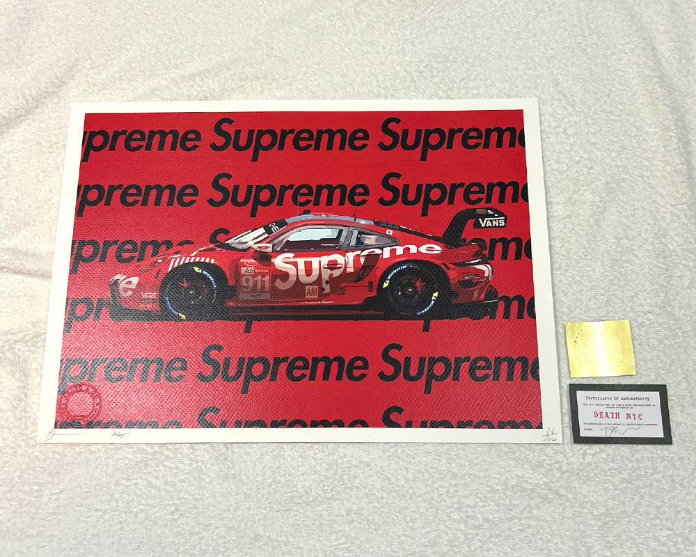 世界限定100枚 DEATH NYC ポルシェ 911 RSR PORSHE ヴィトン