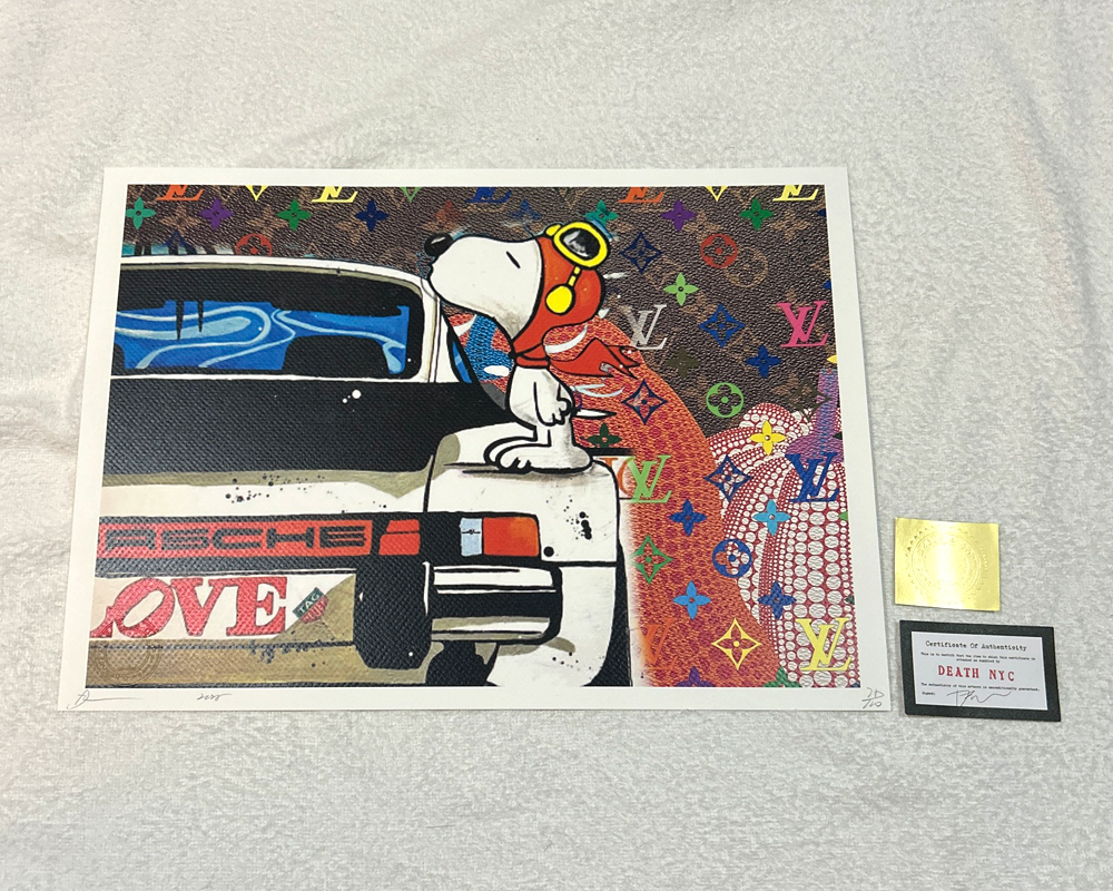 DEATH NYC スヌーピー SNOOPY ルイヴィトン 草間彌生 ポルシェ