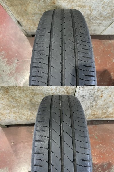 ★B21A 日産 デイズルークス　純正 14インチ アルミ ホイール　2本　14×4.5J +46 PCD100 4穴 ハブ径56　TOYO 夏 2021年製 155/65R14★_画像4